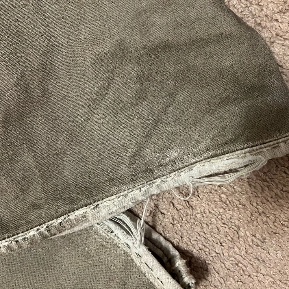 True Religion Men's Olive/Tan Washed Chinos